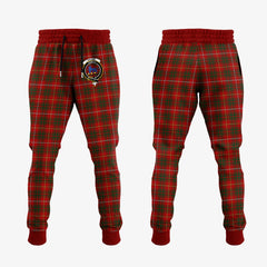 Bruce Tartan Crest Jogger Sweatpants