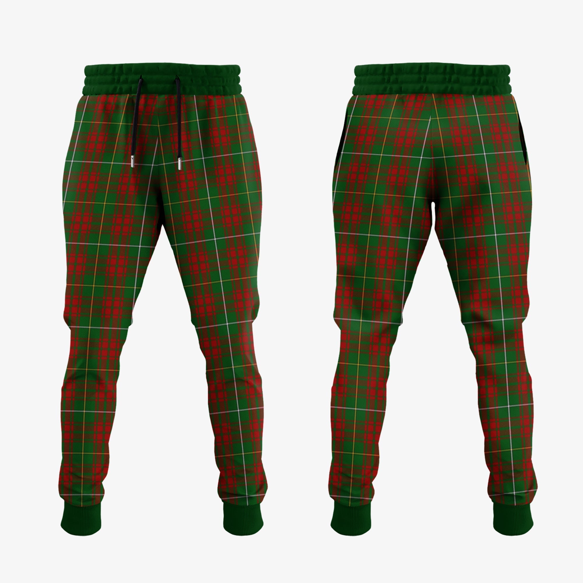 Bruce Hunting Tartan Crest Jogger Sweatpants