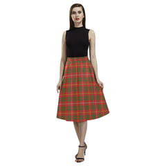 Bruce Modern Tartan Aoede Crepe Skirt