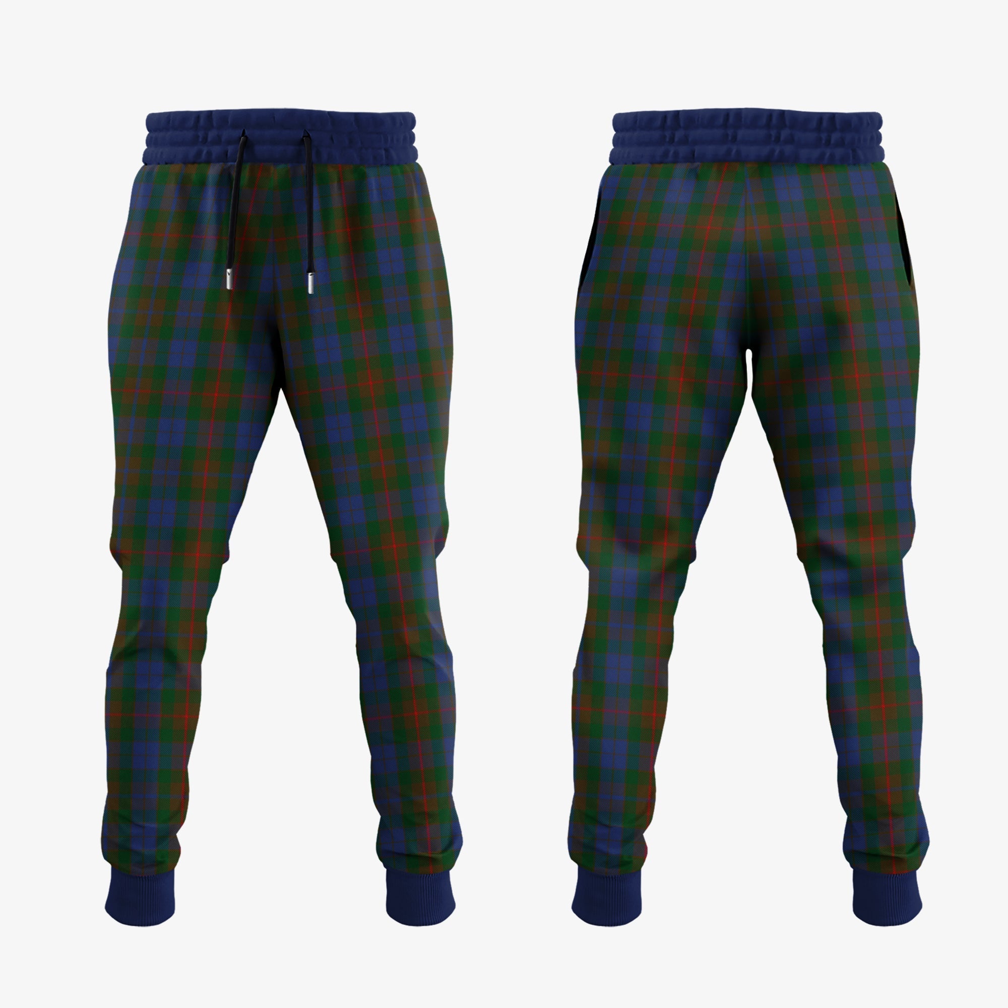 Buchanan Hunting Tartan Crest Jogger Sweatpants