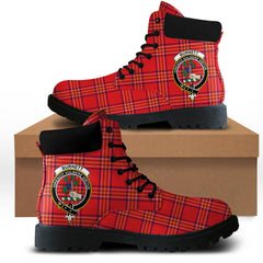 Burnett Modern Tartan All Season Boots