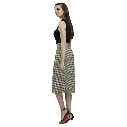 Burns Check Tartan Aoede Crepe Skirt