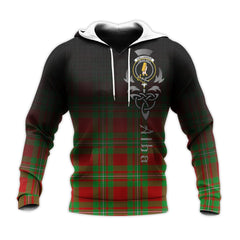 Callander Modern Tartan Hoodie - Alba Celtic Style