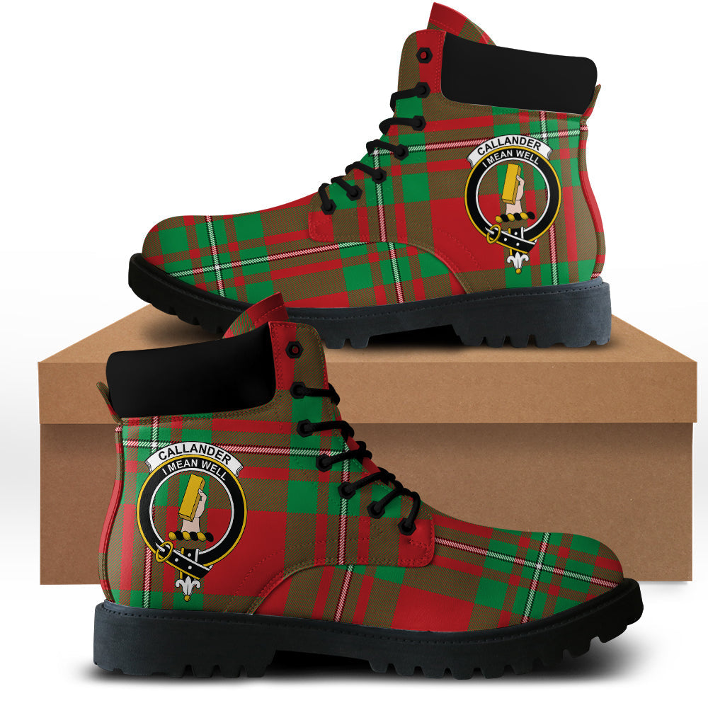 Callander Modern Tartan All Season Boots