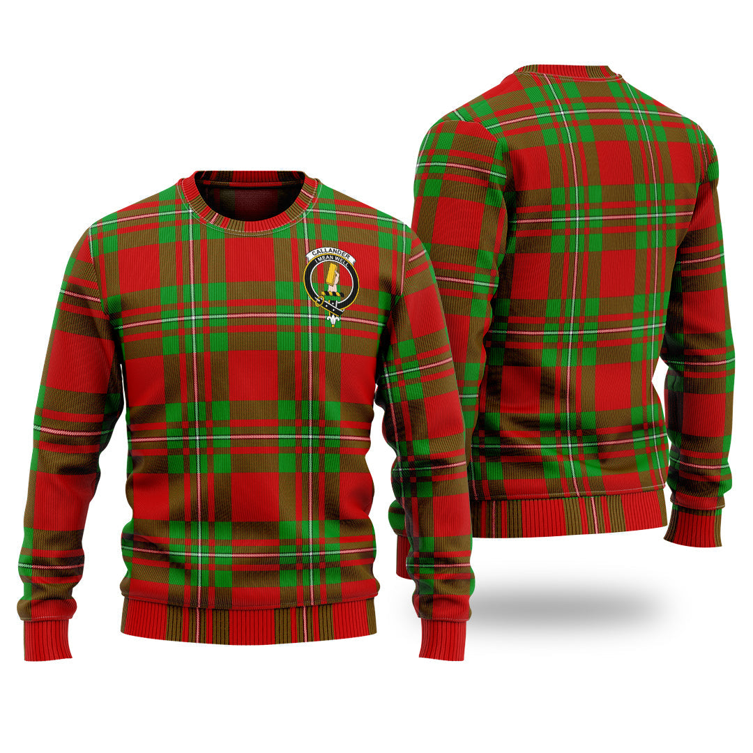 Callander Modern Tartan Sweater