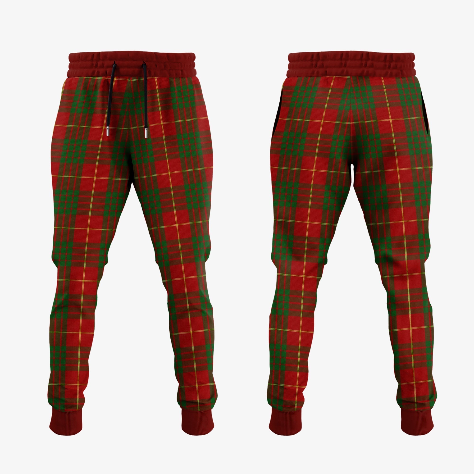 Cameron Tartan Crest Jogger Sweatpants