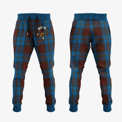 Cameron Hunting Tartan Crest Jogger Sweatpants