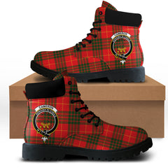 Cameron Modern Tartan All Season Boots