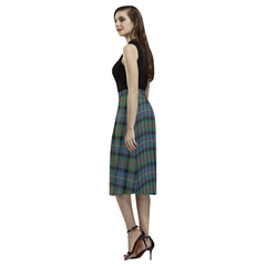 Cameron of Erracht Ancient Tartan Aoede Crepe Skirt