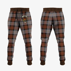 Cameron Of Erracht Weathered Tartan Crest Jogger Sweatpants