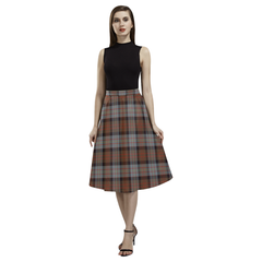 Cameron of Erracht Weathered Tartan Aoede Crepe Skirt