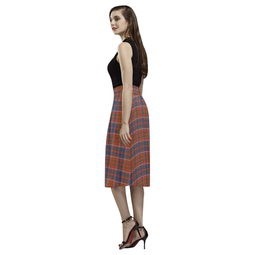 Cameron of Lochiel Ancient Tartan Aoede Crepe Skirt