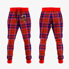 Cameron Of Lochiel Modern Tartan Crest Jogger Sweatpants