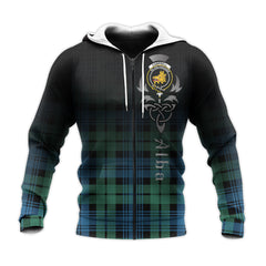 Campbell Ancient 01 Tartan Hoodie - Alba Celtic Style