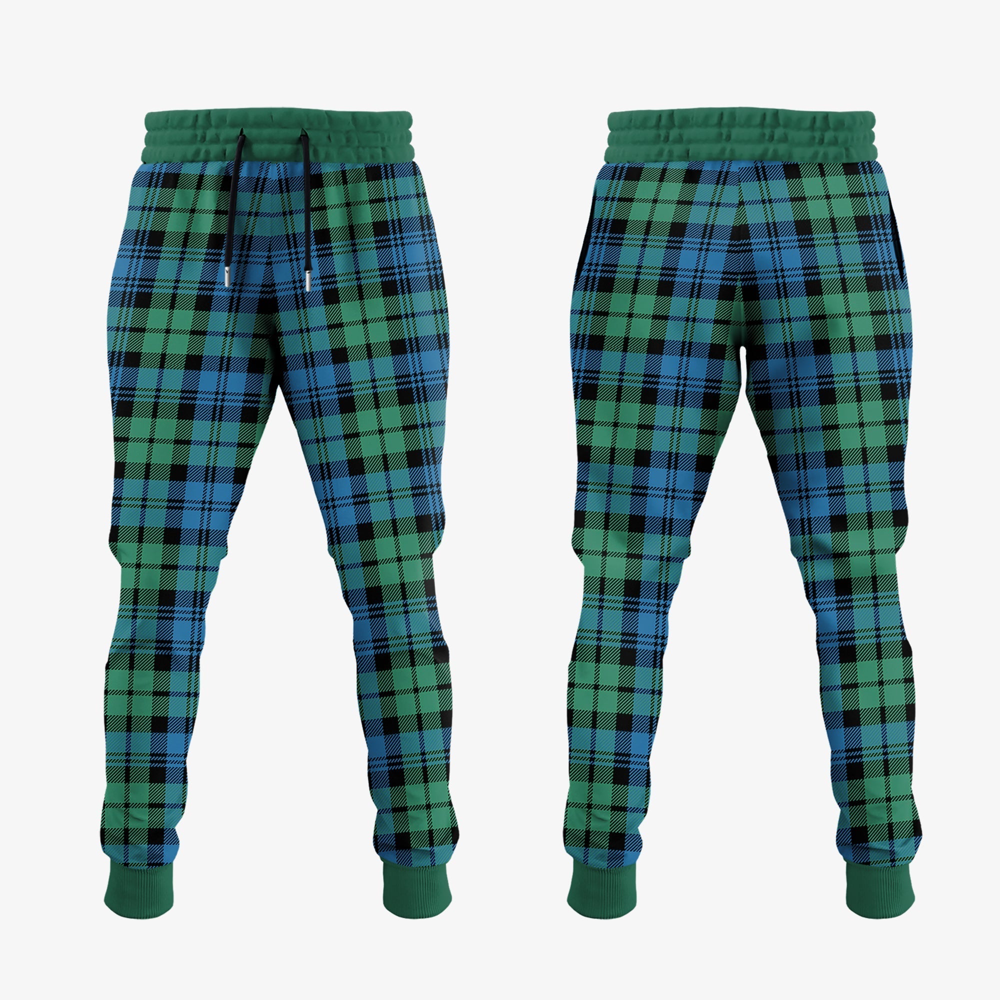 Campbell Ancient 01 Tartan Crest Jogger Sweatpants