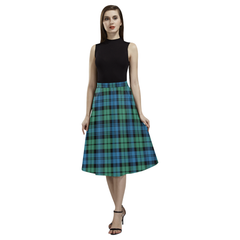 Campbell Ancient 01 Tartan Aoede Crepe Skirt