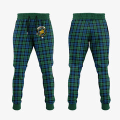 Campbell Ancient 02 Tartan Crest Jogger Sweatpants