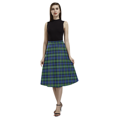 Campbell Argyll Ancient Tartan Aoede Crepe Skirt