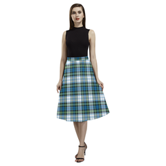 Campbell Dress Ancient Tartan Aoede Crepe Skirt