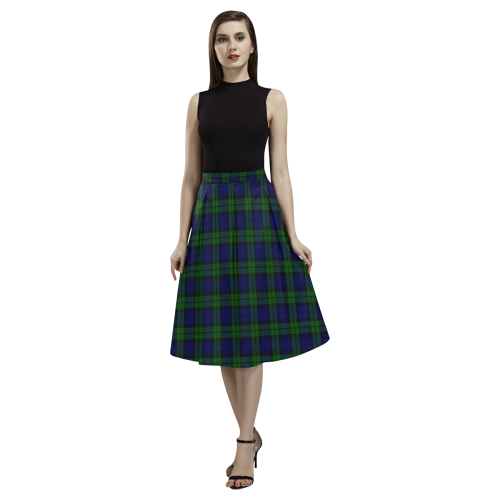 Campbell Modern Tartan Aoede Crepe Skirt