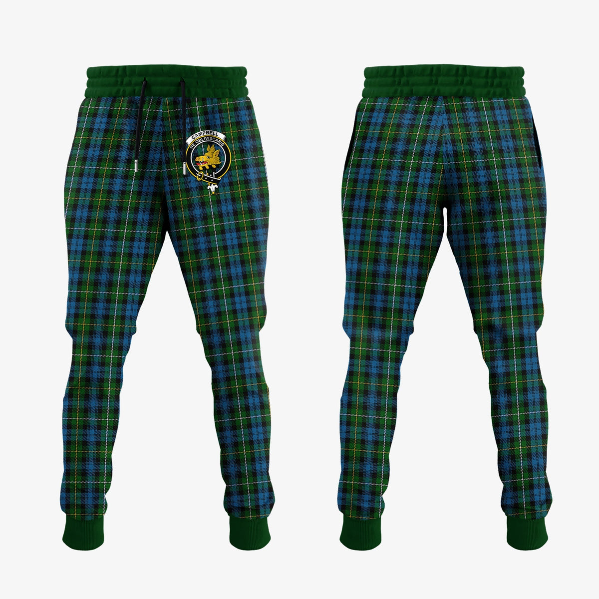 Campbell Of Argyll 02 Tartan Crest Jogger Sweatpants