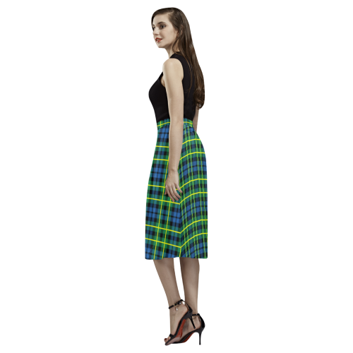 Campbell of Breadalbane Ancient Tartan Aoede Crepe Skirt