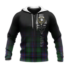 Campbell Of Cawdor Tartan Hoodie - Alba Celtic Style