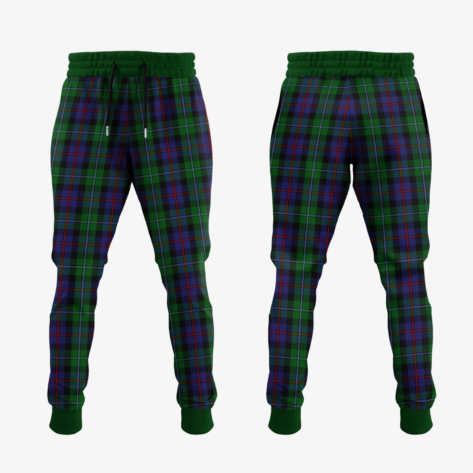 Campbell Of Cawdor Tartan Crest Jogger Sweatpants