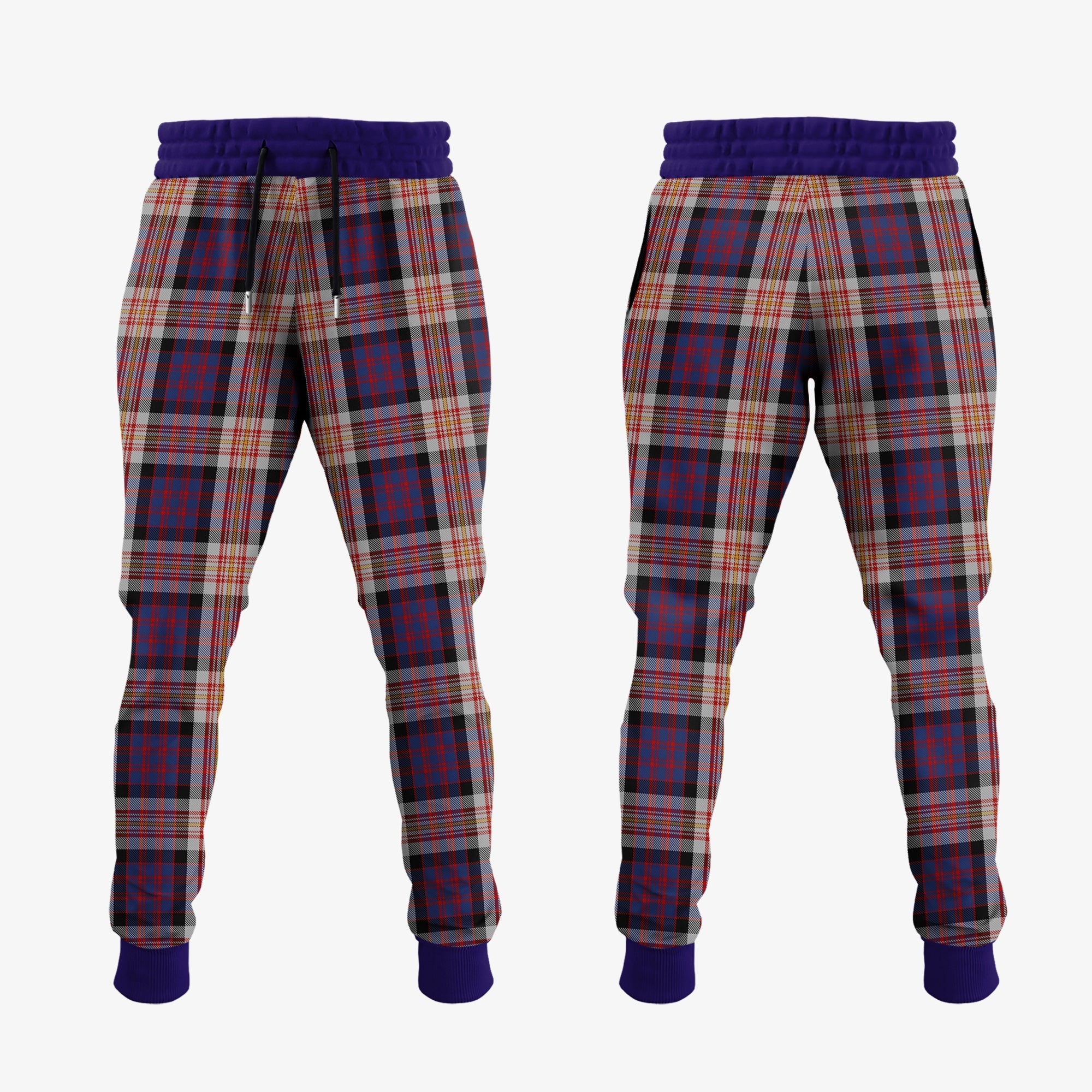 Carnegie Tartan Crest Jogger Sweatpants