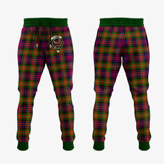 Carnegie Modern Tartan Crest Jogger Sweatpants