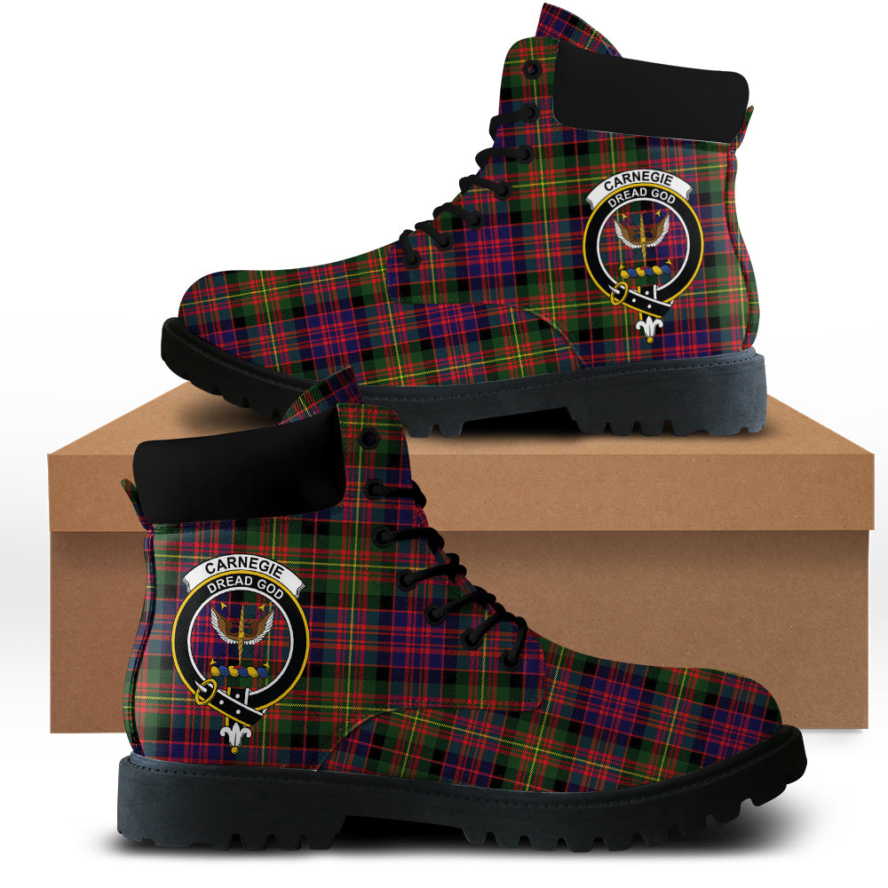 Carnegie Modern Tartan All Season Boots