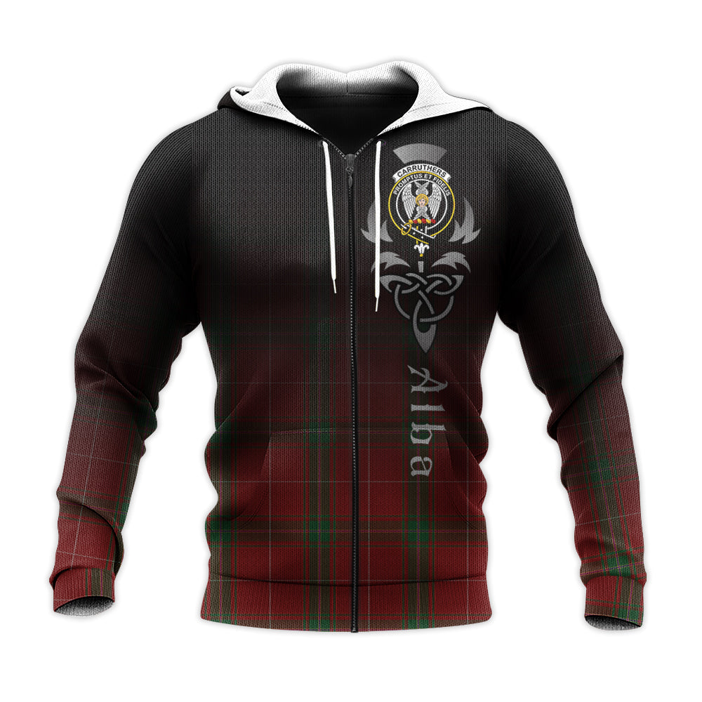 Carruthers Tartan Hoodie - Alba Celtic Style