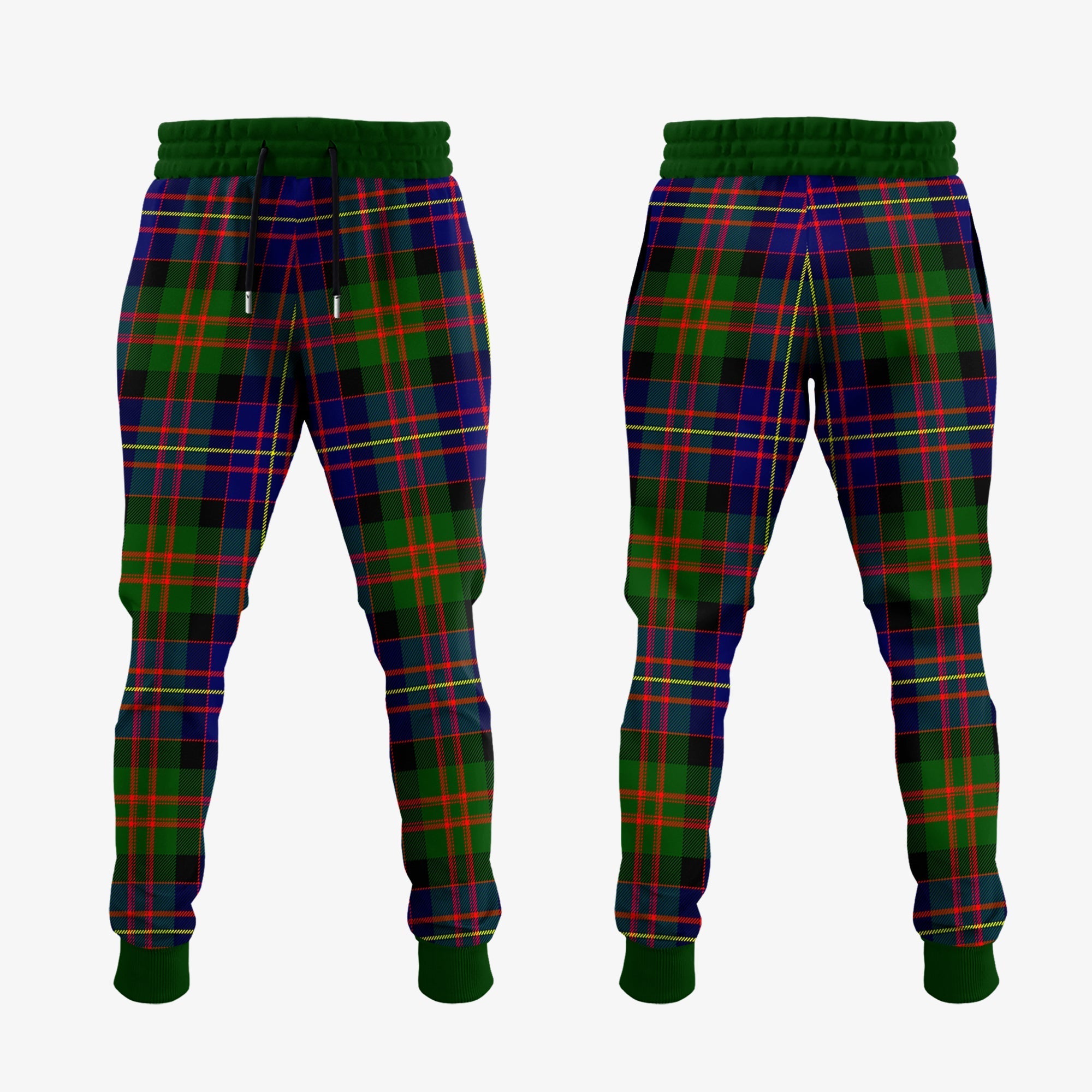 Chalmers Modern Tartan Crest Jogger Sweatpants