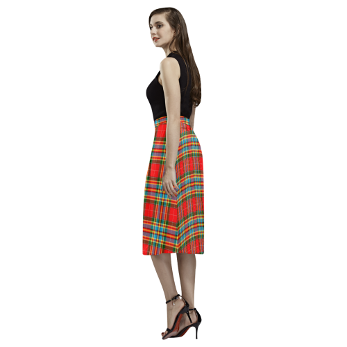 Chattan Tartan Aoede Crepe Skirt