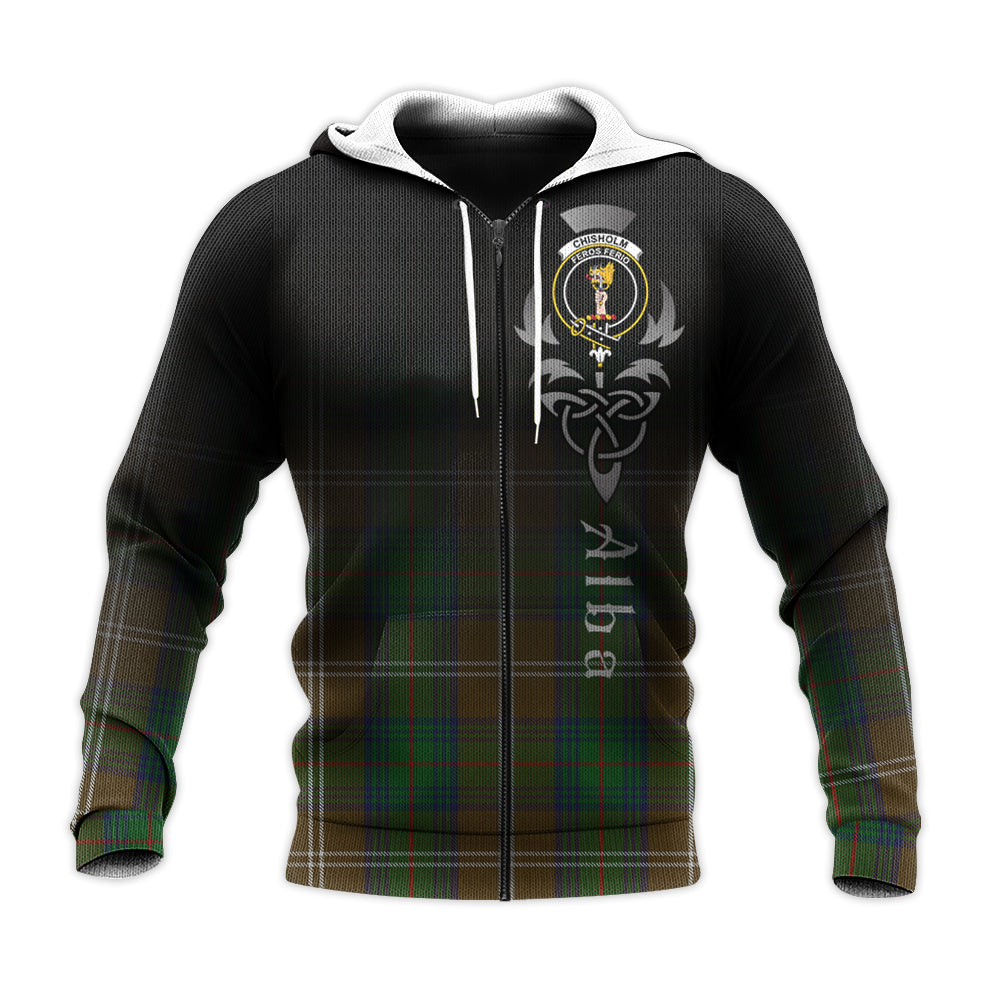 Chisholm Hunting Tartan Hoodie - Alba Celtic Style