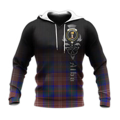 Chisholm Hunting Modern Tartan Hoodie - Alba Celtic Style