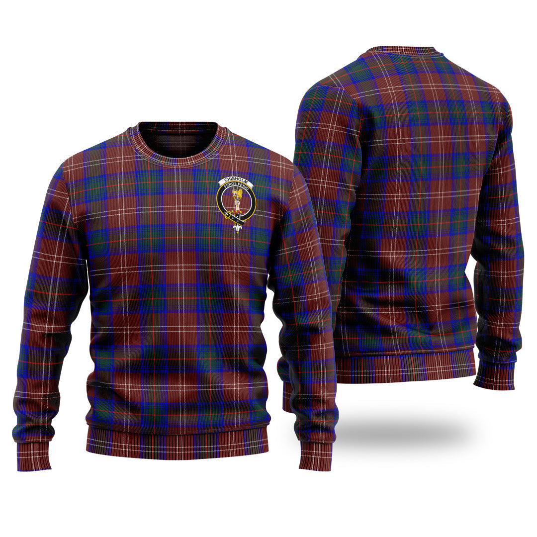 Chisholm Hunting Modern Tartan Sweater