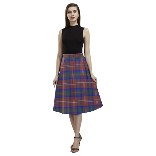 Chisholm Hunting Modern Tartan Aoede Crepe Skirt