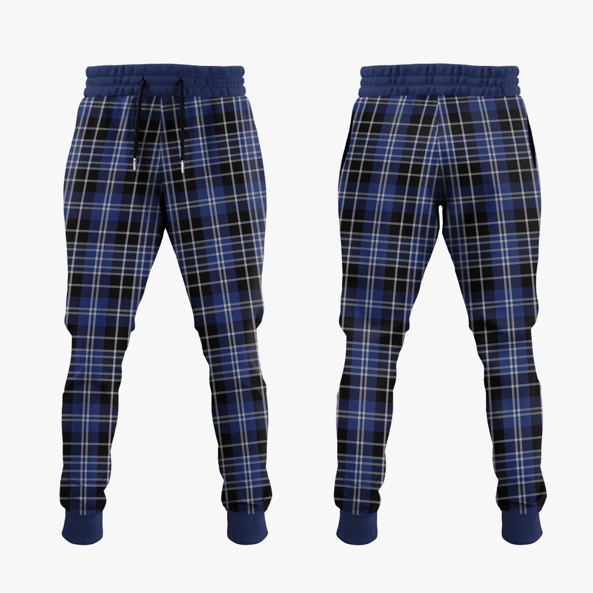 Clark (Lion) Tartan Crest Jogger Sweatpants