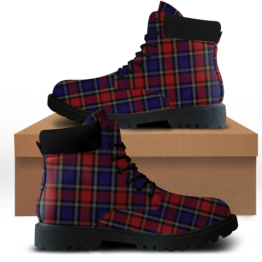 Clark (Lion) Red Tartan All Season Boots