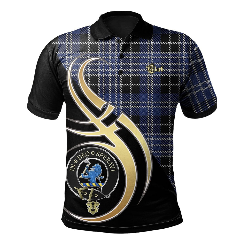 Clark (Lion) Tartan Polo Shirt - Believe In Me Style