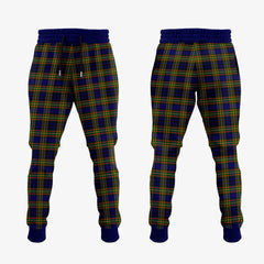 Clelland Modern Tartan Crest Jogger Sweatpants