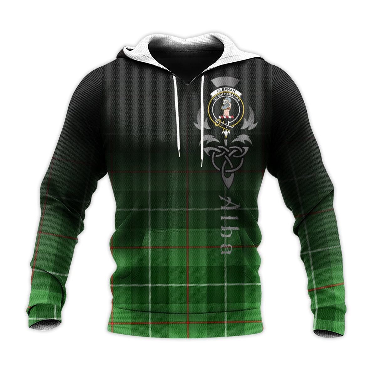 Clephan Tartan Hoodie - Alba Celtic Style