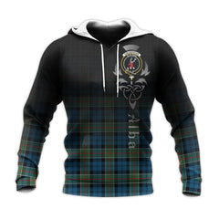 Colquhoun Ancient Tartan Hoodie - Alba Celtic Style