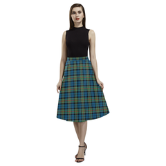 Colquhoun Ancient Tartan Aoede Crepe Skirt