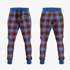 Congilton Tartan Crest Jogger Sweatpants