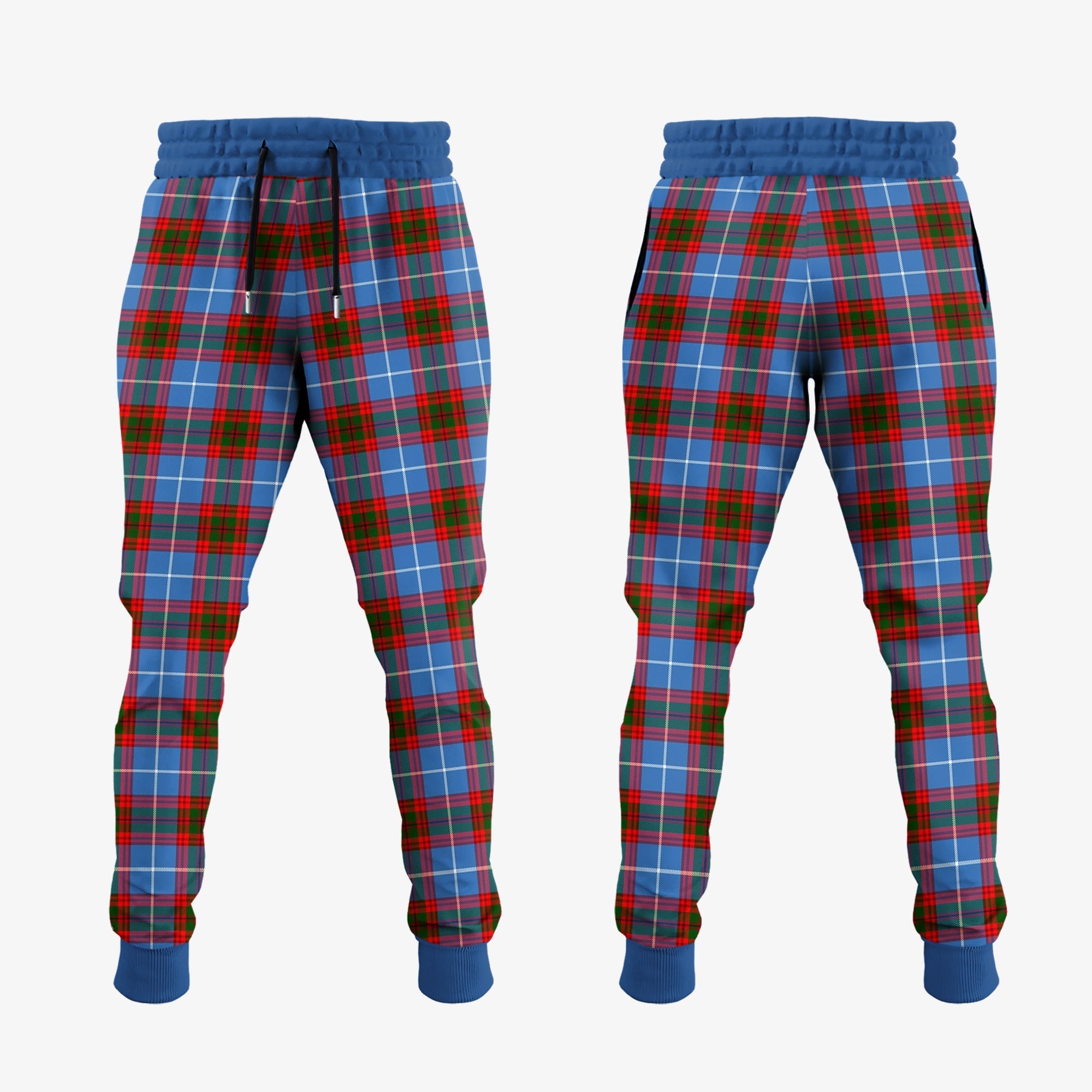 Congilton Tartan Crest Jogger Sweatpants