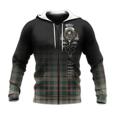 Craig Ancient Tartan Hoodie - Alba Celtic Style