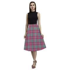 Crawford Ancient Tartan Aoede Crepe Skirt