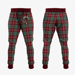 Crawford Modern Tartan Crest Jogger Sweatpants